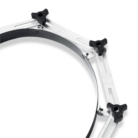 Heavy Duty Flexible Curve Template Kit With 107 And 37 Inch Steel Contour Guides For Precision Woodworking Transfers showing adjustable locking knobs and steel frame.