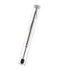 Push Pull Door Pressure Gauge 0 to 35 Lbf ADA Compliant Test Gear With Analog Dial And Plastic Protective Tube For Trigger Pull And Push Door Tests In ADA Environments in clear tube