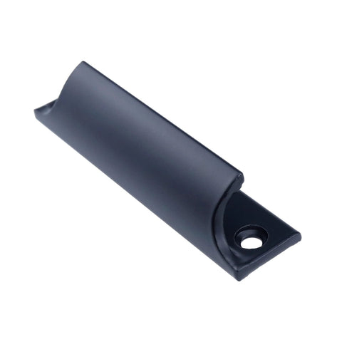 Aluminum Alloy Window Sash Lift Handle Set Black 2 Pieces for Sliding Windows and Drawer Push Pull Hardware, single handle view