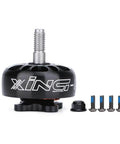 XING E Pro 2306 1700KV FPV Brushless Motor for 6S Racing Drones shown front view with screws
