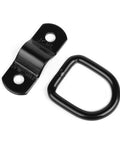 Beefy Heavy Duty D Ring Tie Down Anchors And Hooks For Trailer, Truck Bed, Camper And Pickup - Surface Mount, 2400-Pound Capacity
