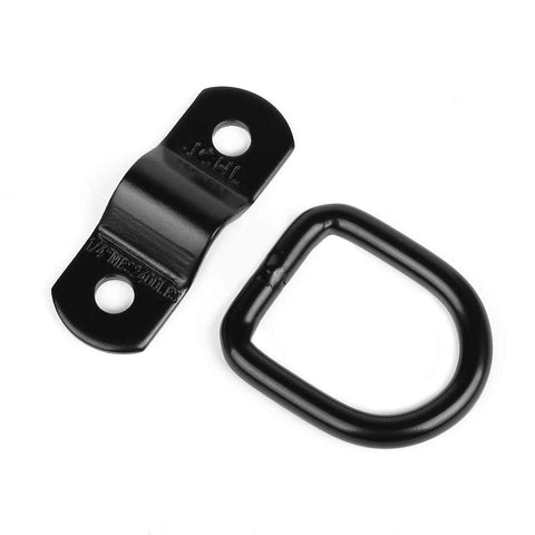 Beefy Heavy Duty D Ring Tie Down Anchors And Hooks For Trailer, Truck Bed, Camper And Pickup - Surface Mount, 2400-Pound Capacity