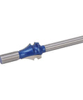 High Hardness Tungsten Steel Router Bit 1/4 Shank Pro Woodworking Tool for MDF And Hardwood Cutting, showing blue and silver carbide tip.