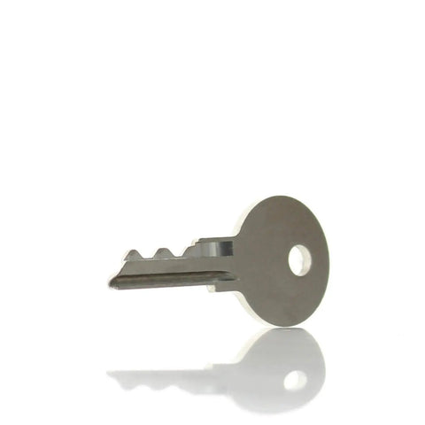Side view of Mercury Marine Outboard Replacement Ignition Key 1A OEM Key Code Durable Replacement For Your Marine Engine Lock Easy Fit And Quick Start