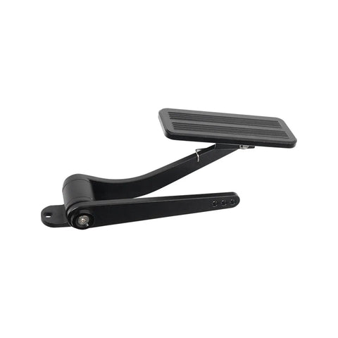 Beefed Up 36 Inch Mechanical Pedal Cable Assembly For LS Swaps Rock Solid Throttle Cable Clean Under Dash Routing Durable Pedal Linkage For Reliable Accelerator Performance And Easy LS Conversion black metal pedal assembly