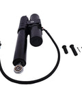 Pro Grade Heavy Duty Hydraulic Cargo Bed Lift Actuator Compatible With Kawasaki Mule Pro Dxt Fx Fxt Fxr 2015 To 2023 with black steel design.
