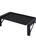 Magnetic Tool Tray With Aluminum Alloy Foldable Work Platform, Ultra Strong Magnetic Surface, No Drill Required, Corner Rail Clips Included