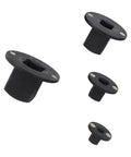 Kickstart Your Auto Repair Gig With This Slick 4-Piece Low Profile Socket Adapter Set, Heat Treated Steel Drive Reducing Kit For Impact Drivers In Tight Spots From 1/4 To 1/2 Inch Perfect For Confined Engine Bays. Black steel 4-piece low profile socket adapter set