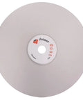 Heavy Duty Six Inch 2000 Grit Diamond Grinding Disc For Gemstone Glass And Rock Polish Tough As Nails For Knockout Lapidary and Hobby Crafting Projects, top view.