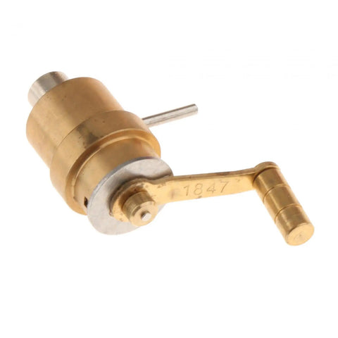 Pro Grade Watch Mainspring Winder Set showing brass and steel manual crank for model 1847, part of DIY watchmaker tools kit.