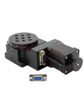 Top Notch High Precision Motorized Rotary Stage 60mm Electric Rotary Table with visible connectors and gear components