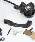 Rad Hydraulic Disc Brake Upgrade For Mountain Bikes Right Front 800mm Line Two Piston Caliper ISO PM Adapter with brake parts.
