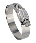 marine stainless worm drive clamp for 1.25-2 inch pipes