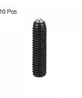 Heavy Duty Ball Point Set Screws M4 X 16mm High Carbon Steel Metric Spring Grub Screws 10 Pack shown individually.