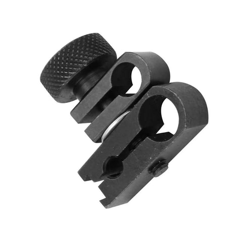 Pro Grade Dial Indicator Clamp Chuck For Dovetail Clamp Gauge, Rotatable Precision Holder, Tungsten Steel, Fits 8mm 6mm 4mm Shafts