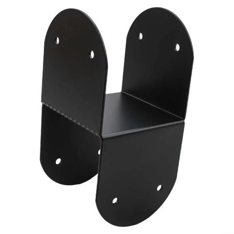 Heavy Duty Black Steel Post Cap Bracket For 4x4 Wood Posts Rock Solid Beam Connector For Gazebo And Patio Builds Rugged Outdoor Support Hardware That Truly Is A Backyard Game Changer