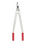 25 Inch Lightweight Bypass Lopper With Forged Aluminum Handles Cushioned Stops Sap Groove And Fine Blade Adjustment For Easy Pruning