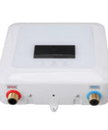 Zero Chill Instant Heat Mini Tankless Water Heater With A Sharp Digital Panel And Handy Remote That Pushes Hard 5500 Watts For Sinks And Small Spots Plug And Play Setup.