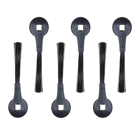 6 Pack No Fuss Replacement Side Brushes for IQ Robot Series Vacuums Compatible With RV1000 RV1000S RV1001 RV1001AE AV1010AE AV2501AE And More