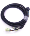 Coiled Outboard Boat Remote Control Box Wiring Harness 16.5 Ft Switch Panel For Honda Marine Engines 32580-ZW1-V01 Replacement Harness