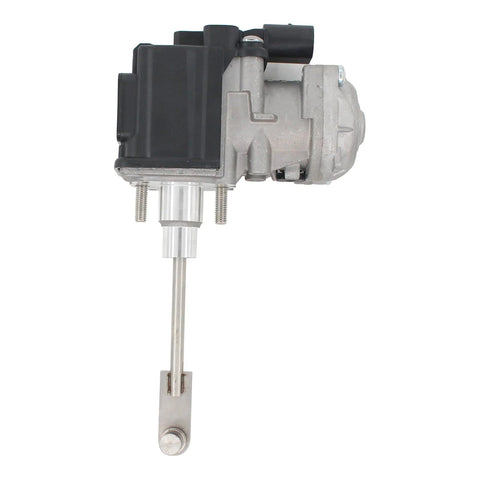 NewYall 1.4TSI turbo actuator with metal rod and mounting bolts; black plastic housing