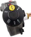 Close-up of Water Heater Gas Control Thermostat NG Natural Gas Replacement Part DIY Friendly with AP16313 Pilot Adapter