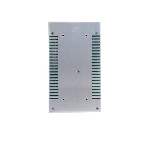Beefy DC Regulated Power Supply For Led Light Strips And Security Monitoring With 24 Volt Output 16.7 Amp 400 Watt Heavy Duty Industrial Grade Power Supply For 3D Printers, silver metal case