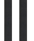 Crystal Studded Spur Straps Black And Blue Leather Western Riding Gear with blue crystals and silver buckles, long view.