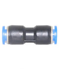 Push To Connect Air Fittings 4mm Tube OD EZ Quick Disconnect Pneumatic Union Connectors for Air Tubing Front View