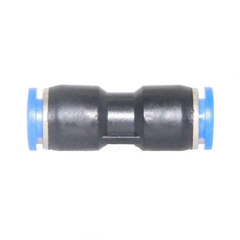 Push To Connect Air Fittings 4mm Tube OD EZ Quick Disconnect Pneumatic Union Connectors for Air Tubing Front View