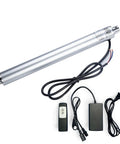 24V Tubular Linear Actuator Kit With High Torque 1500N, 15 Mm Per Second Speed, Stroke 350 Mm, DIY Friendly Motor and Accessories
