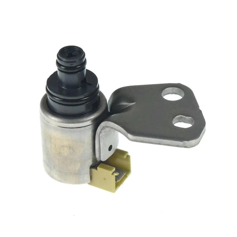 Shift Solenoid Set Gasket For JF506E Transmission Replacement, visible steel component with connector, DIY-friendly part