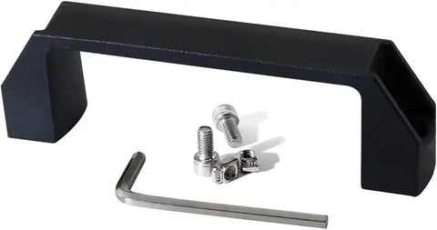 Two Sets 2020 Aluminum Extrusion Profile With Six Millimeter Slot Kit Including Door Handle Frame Hinges Zinc Alloy Hex Screws And T Nuts