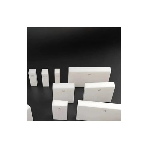 Pro Grade Ceramic Rectangular Gauge Block Set Boss Level Precision Calibration Kit For Micrometer And Caliper Inspection, 106-piece set.