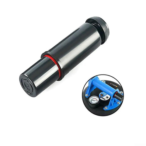 8 Inch Vacuum Pump Handle For Glass Lifting With Manual Suction Cup Tool Ideal For Tile, Granite And Stone Slabs. Black Plastic Extractor Design Ensures Easy Handling And Strong Suction On Smooth Surfaces To Reduce Physical Strain While Boosting Job Site