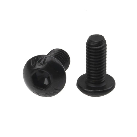 Close-up of black M6 screws from M6 T Nuts And Screws Assortment Kit For 3030 Aluminum Profile Extrusions