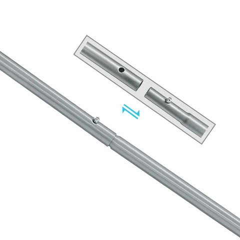 Metal frame pole for Upgraded 3D Printer Enclosure With LED Lighting And Temperature Control For Ender 3 V2 Ender 3 Pro Ender 5 And CR10S PRO V2, detail view