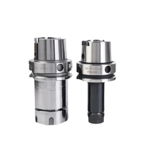 Hsk63a Cnc Machining Center Collet Dynamic Balance For Er16 Er20 Er25 Er32 Chuck High Speed Stainless Steel collet holders.