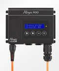 Heavy Duty Dc Water Pump With Sine Wave Drive And Titanium Impeller Delivers Smooth 4900 Gph Up To 6200 Gph Powering Through Forty One Feet Of Head No Sweat For Pond Jobs With Simple Operation And Gritty Reliability control panel showing status display and wiring connections.