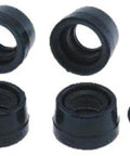 Caliper Pin Boot Kit 16137 for Auto Disc Brake Calipers with durable boots and seals, black rubber material
