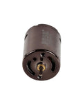 Front view of CHR-370SD High DC 11.1V 26000 RPM NdFeB Carbon Motor for nail polisher, showing durable build for manicure drills.