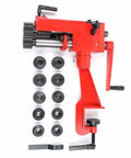 7 Inch Professional Sheet Metal Bead Roller Machine With Gear Drive Pro Grade 6 Dies Kit for beading and metal forming