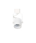 MR16 GU10 Halo Track Lighting Heads 4 Pack ETL Listed White Adjustable Track Heads For 3-Wire Single Circuit Systems Bulbs Not Included