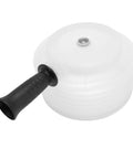 Heavy Duty Hole Saw Dust Collector With Secure Rubber Grip for clean drilling, featuring a durable transparent dust bowl.