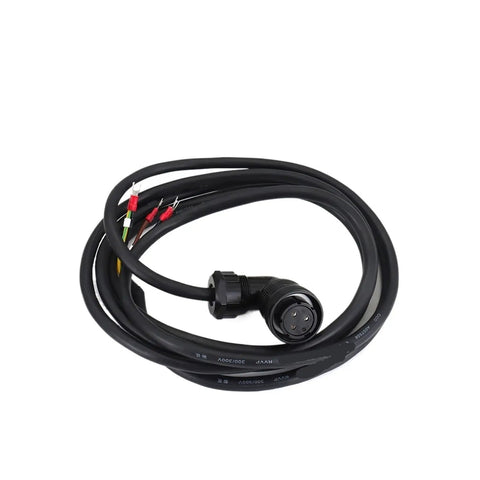 Beefy 3KW AC Servo Motor Kit 180STM19015 AASD40A 19Nm Torque At 1500RPM 220V To 380V 300cm Cable With Brake Industrial Robotic Arm CNC Engraving And Automation Equipment Ready brake cable