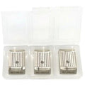 Gripper Replacement Part 1821.048.027 For BXT3 16 Handheld Battery Powered Strapping Machine Toothed Plate Gear For Secure Easy Install Banding Tool Maintenance, three metal pieces in cases