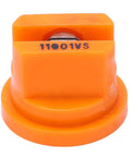 110 Degree Spray Nozzle For Crop Drones With Zero Point Five Inch Height Built For T16 MG1P 1S, orange nozzle front view