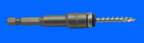 Heavy Duty 1.5 Inch Metal Roofing Screws For OSB And Wood With Domed Cap And EPDM Washer, Self Piercing Type 17 Point shown with hex bit