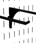 9 Inch Reach Extended Slotted Pegboard Hooks Pair For Metal Tool Boards Black Heavy Duty Pegboard Hooks That Grip Tight And Stay Put