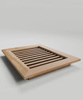 Vertical Gable Vent For Exterior, Western Red Cedar, Unfinished, 12W x 18H Opening And 17W x 23H Frame, Includes Metal Screen